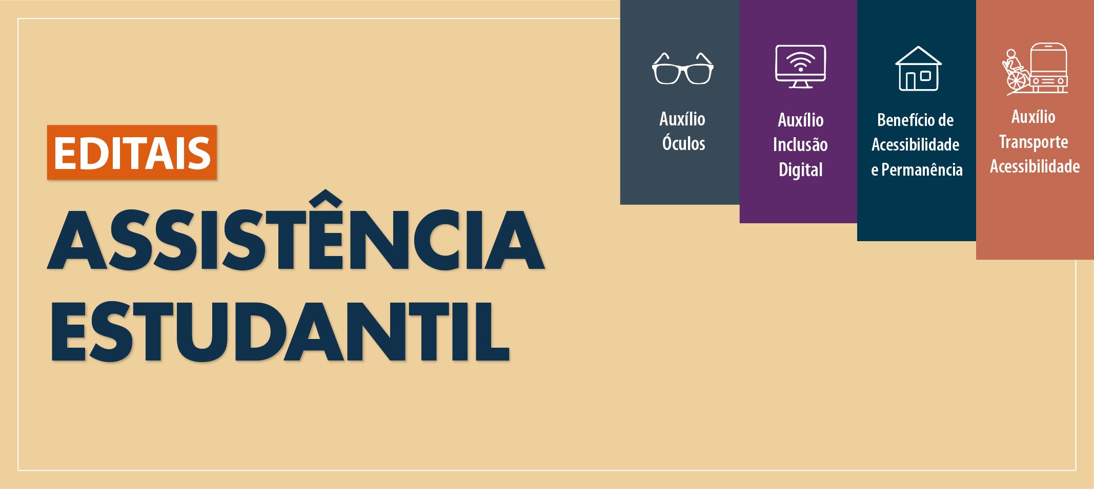 Editais de Acessibilidade e Permanência Estudantil